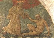 UCCELLO, Paolo Creation of Adam painting